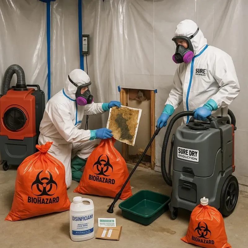 Contaminated Water Handling Protocols process in Bridgman, MI