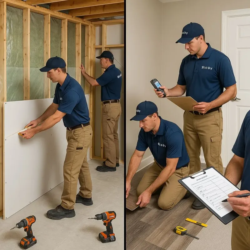 Repairs and Reconstruction process in Bridgman, MI